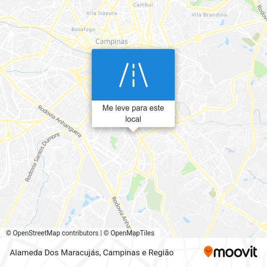 Alameda Dos Maracujás mapa