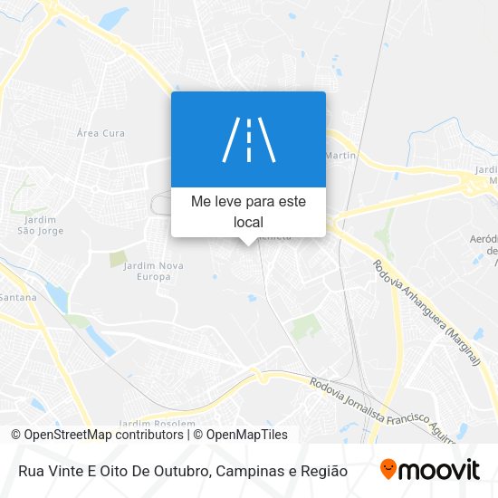 Rua Vinte E Oito De Outubro mapa
