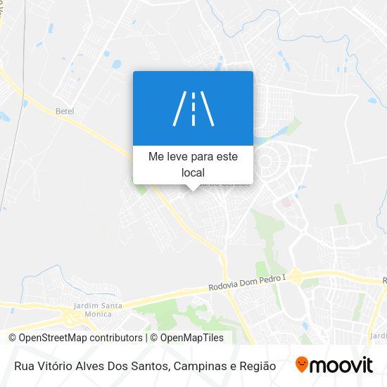 Rua Vitório Alves Dos Santos mapa