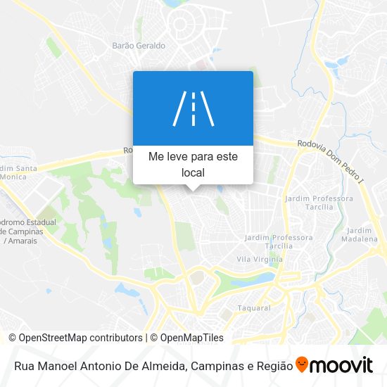 Rua Manoel Antonio De Almeida mapa