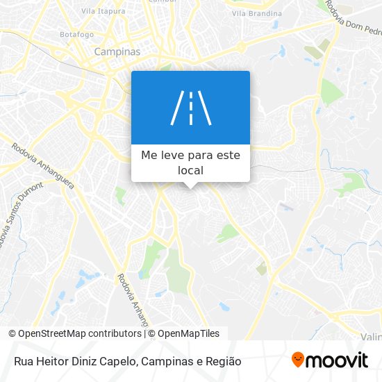 Rua Heitor Diniz Capelo mapa