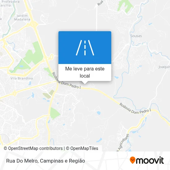 Rua Do Melro mapa