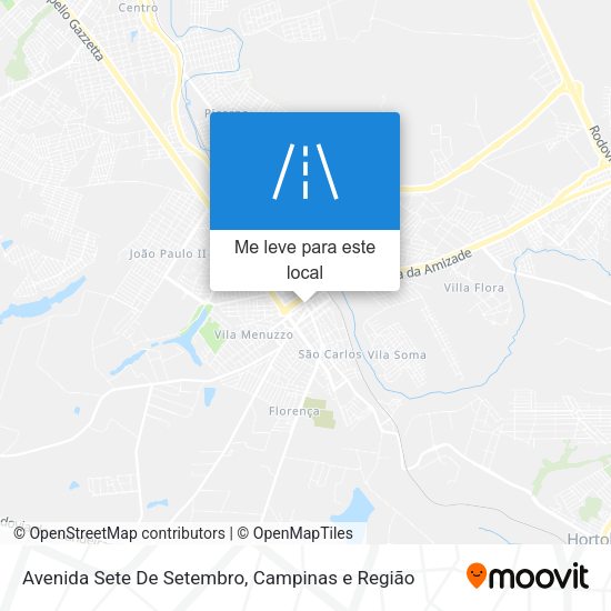 Avenida Sete De Setembro mapa