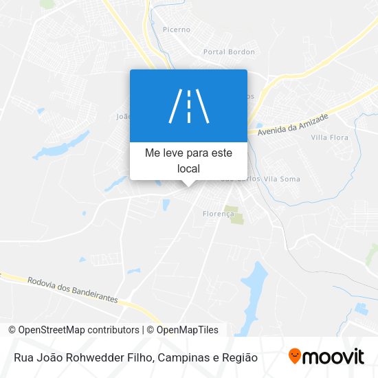 Rua João Rohwedder Filho mapa