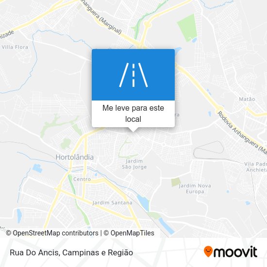 Rua Do Ancis mapa