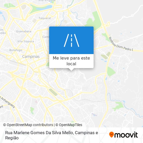 Rua Marlene Gomes Da Silva Mello mapa