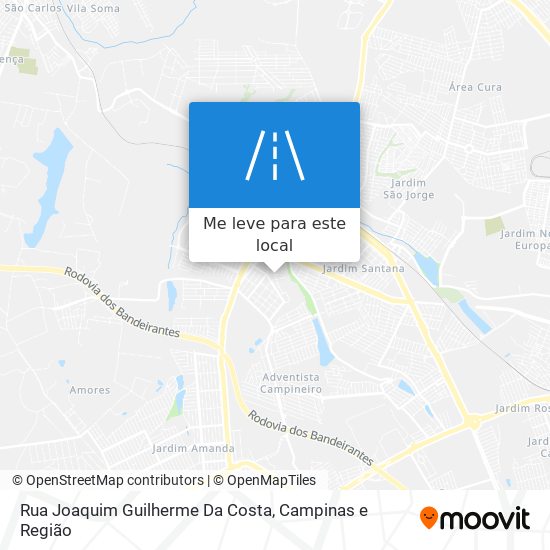 Rua Joaquim Guilherme Da Costa mapa