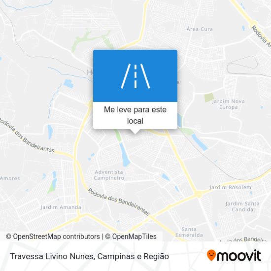 Travessa Livino Nunes mapa