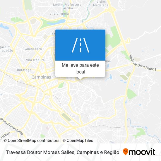 Travessa Doutor Moraes Salles mapa