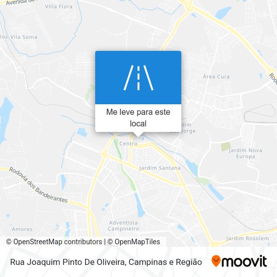 Rua Joaquim Pinto De Oliveira mapa