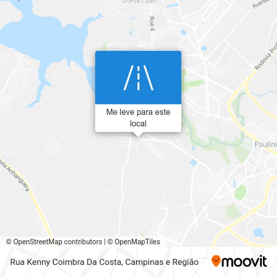 Rua Kenny Coimbra Da Costa mapa