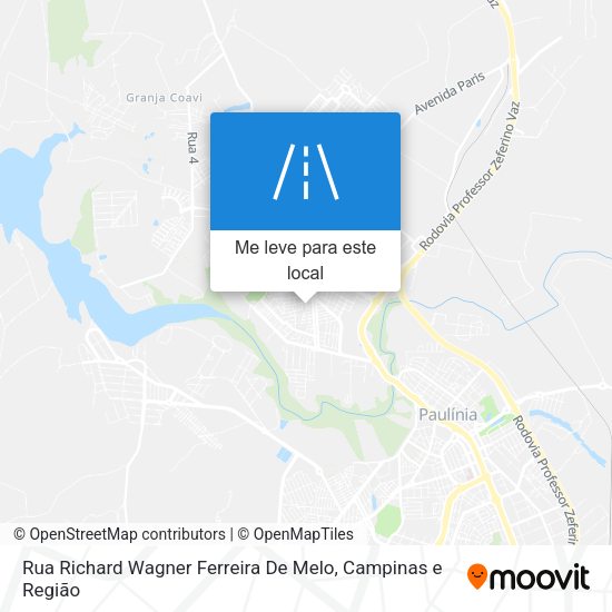 Rua Richard Wagner Ferreira De Melo mapa