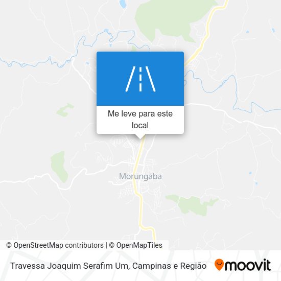 Travessa Joaquim Serafim Um mapa