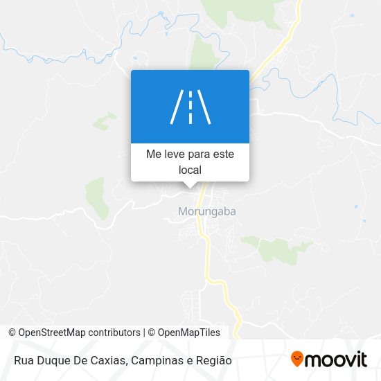 Rua Duque De Caxias mapa