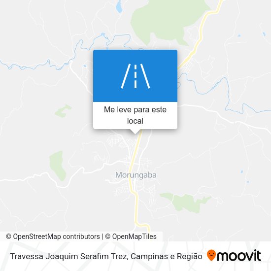 Travessa Joaquim Serafim Trez mapa