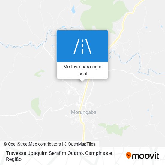 Travessa Joaquim Serafim Quatro mapa