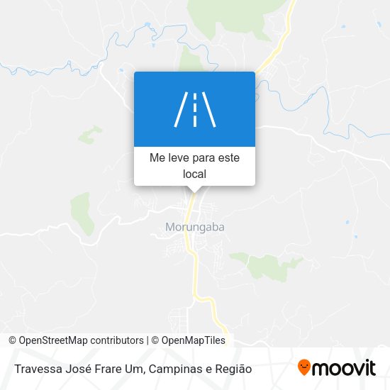 Travessa José Frare Um mapa