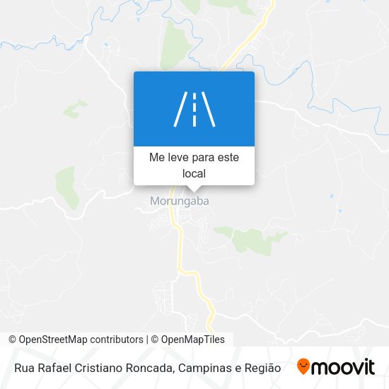 Rua Rafael Cristiano Roncada mapa