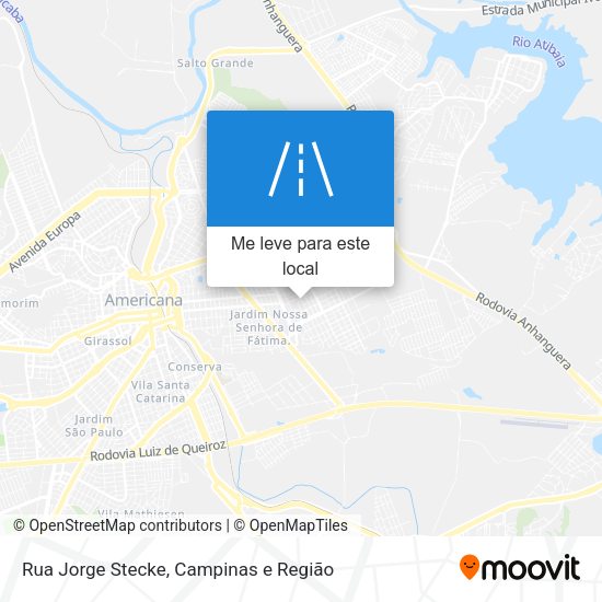 Rua Jorge Stecke mapa
