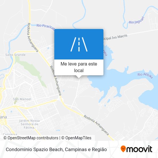 Condominio Spazio Beach mapa