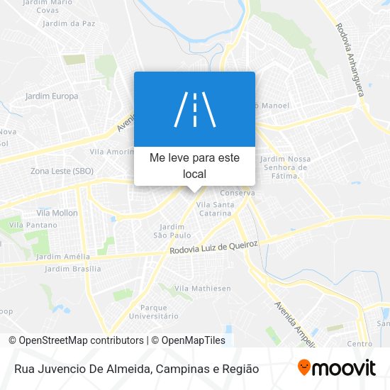 Rua Juvencio De Almeida mapa