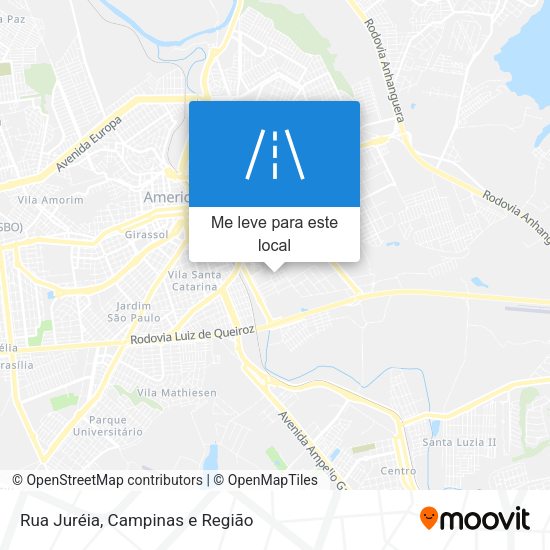 Rua Juréia mapa