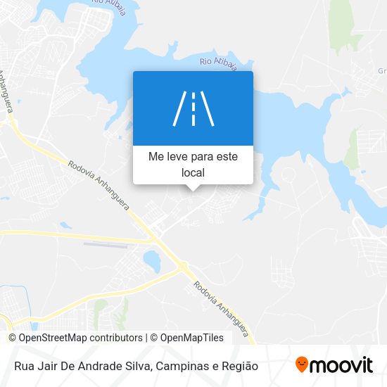 Rua Jair De Andrade Silva mapa