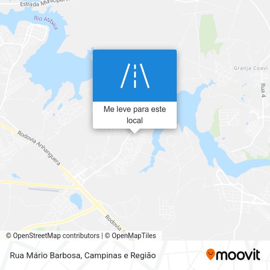 Rua Mário Barbosa mapa