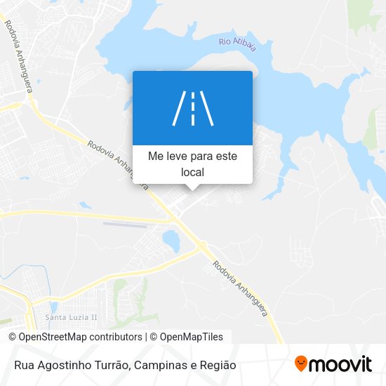 Rua Agostinho Turrão mapa