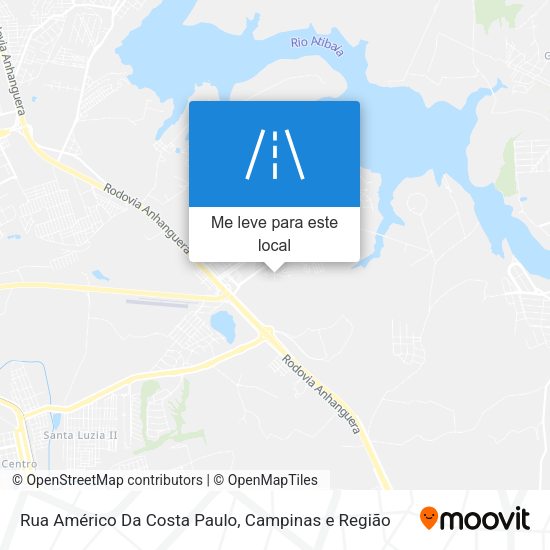 Rua Américo Da Costa Paulo mapa