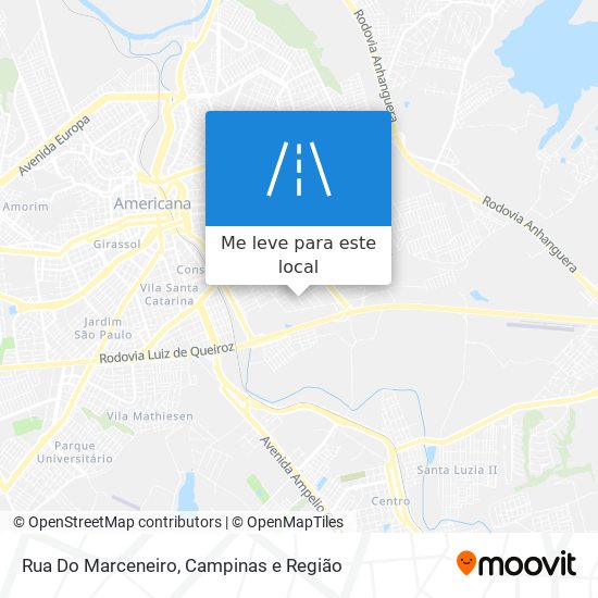 Rua Do Marceneiro mapa