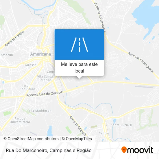 Rua Do Marceneiro mapa