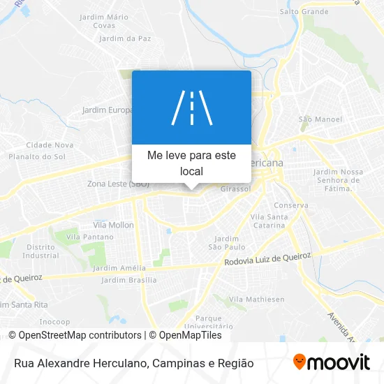 Rua Alexandre Herculano mapa