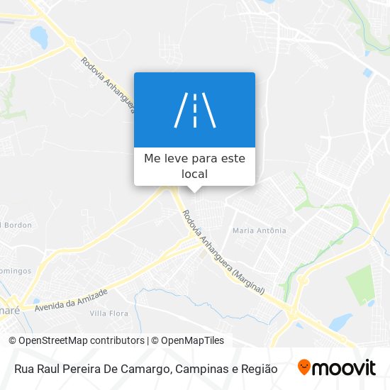 Rua Raul Pereira De Camargo mapa