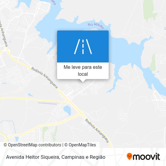 Avenida Heitor Siqueira mapa