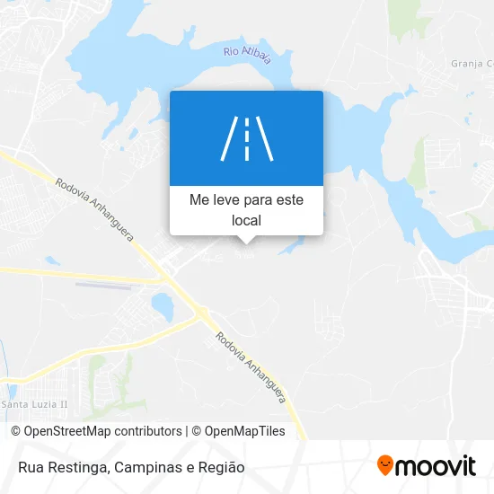 Rua Restinga mapa