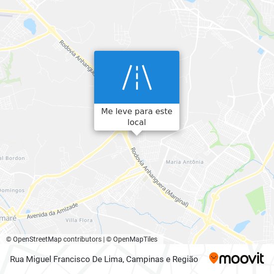 Rua Miguel Francisco De Lima mapa