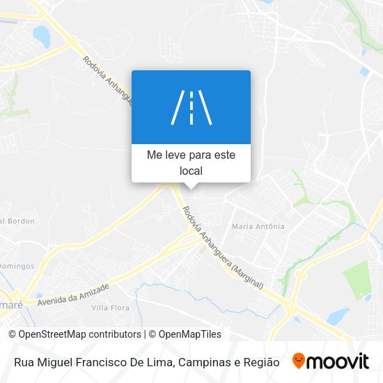 Rua Miguel Francisco De Lima mapa