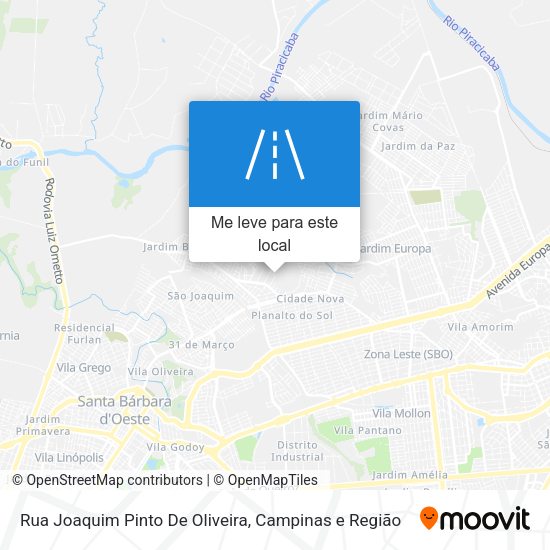 Rua Joaquim Pinto De Oliveira mapa
