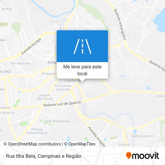 Rua Ilha Bela mapa