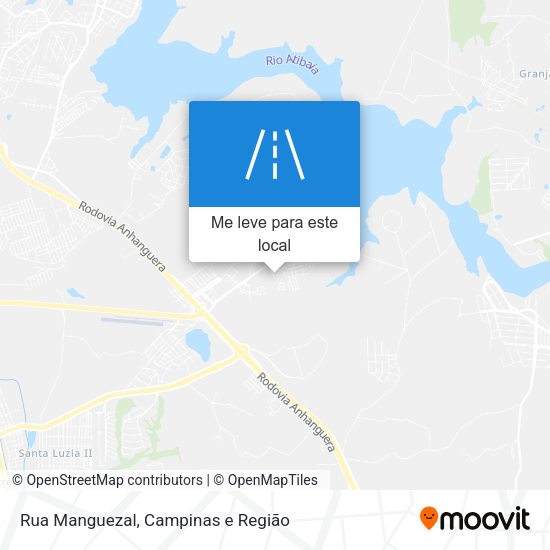 Rua Manguezal mapa