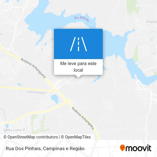 Rua Dos Pinhais mapa