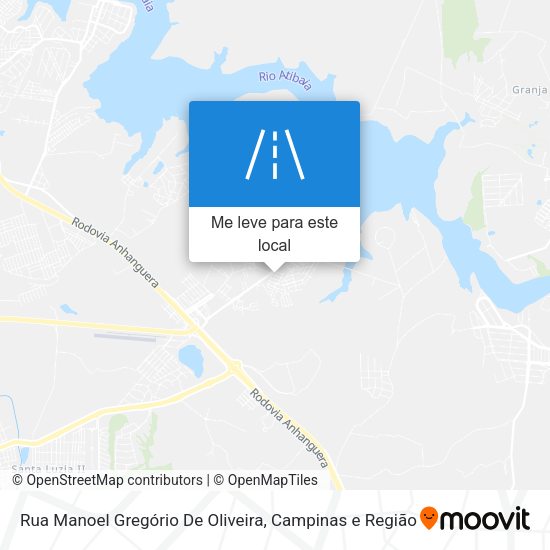 Rua Manoel Gregório De Oliveira mapa