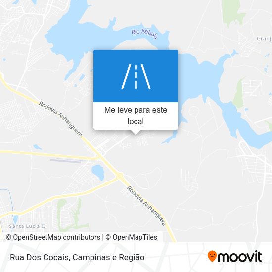 Rua Dos Cocais mapa