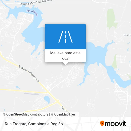 Rua Fragata mapa