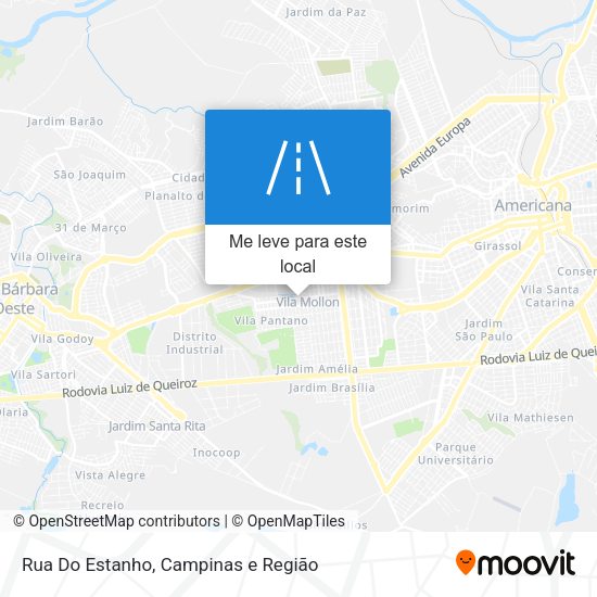 Rua Do Estanho mapa