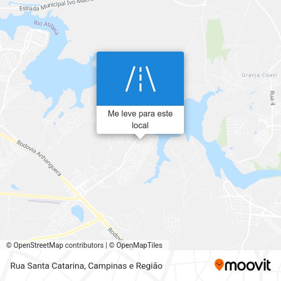 Rua Santa Catarina mapa