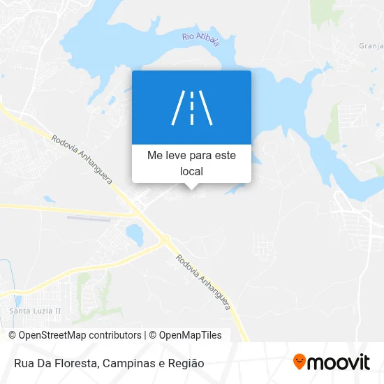 Rua Da Floresta mapa