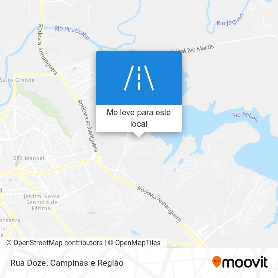 Rua Doze mapa