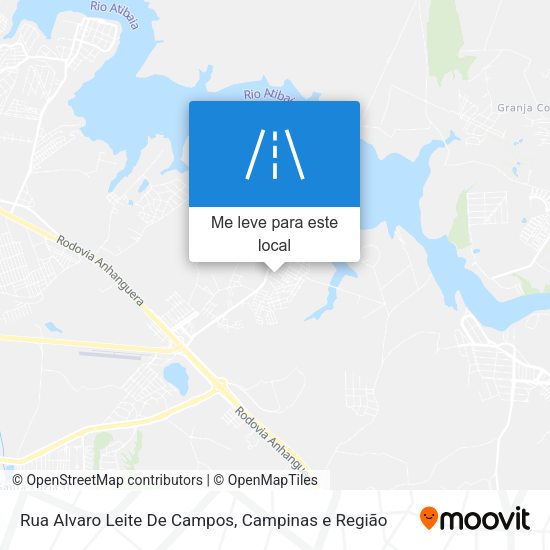 Rua Alvaro Leite De Campos mapa